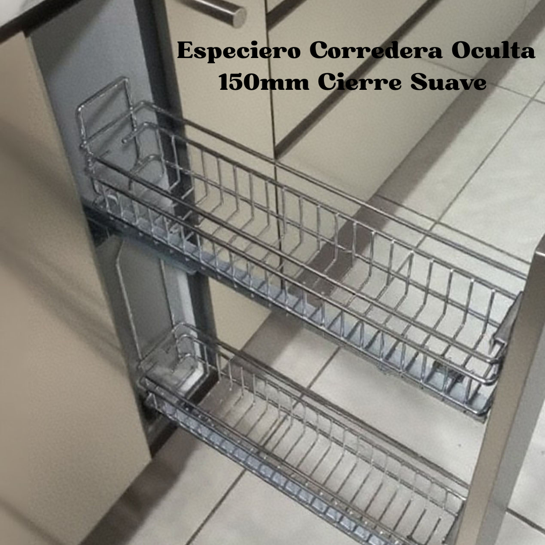 especiero cs oculta 150mm cromo